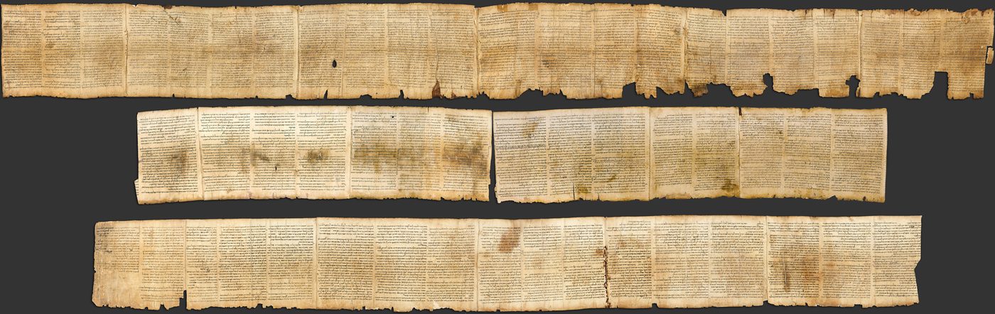 The Great Isaiah Scroll unrolled