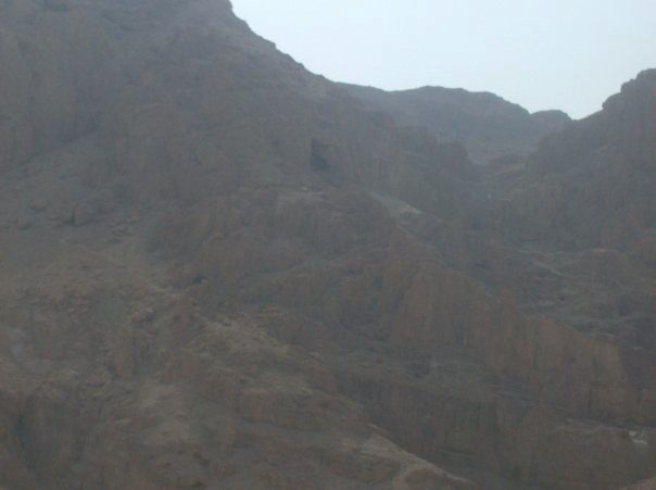 Cave 1 at Qumran where the first scrolls were found